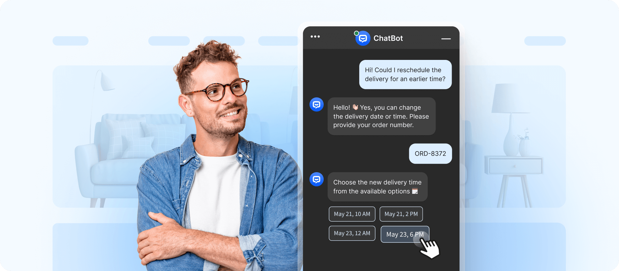 Chat Widget for ChatBot