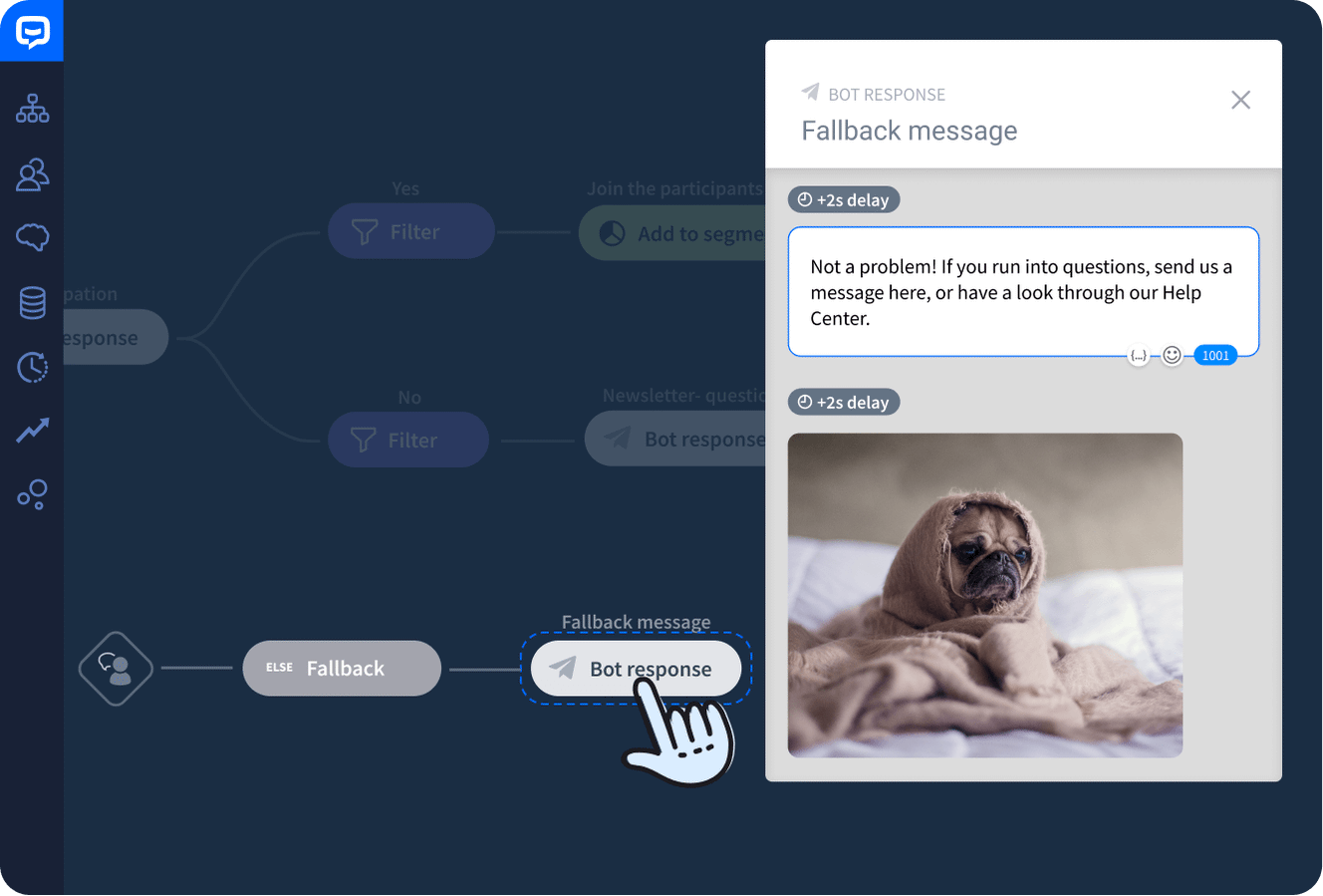 ChatBot Visual Builder - Build Chatbots Without Coding