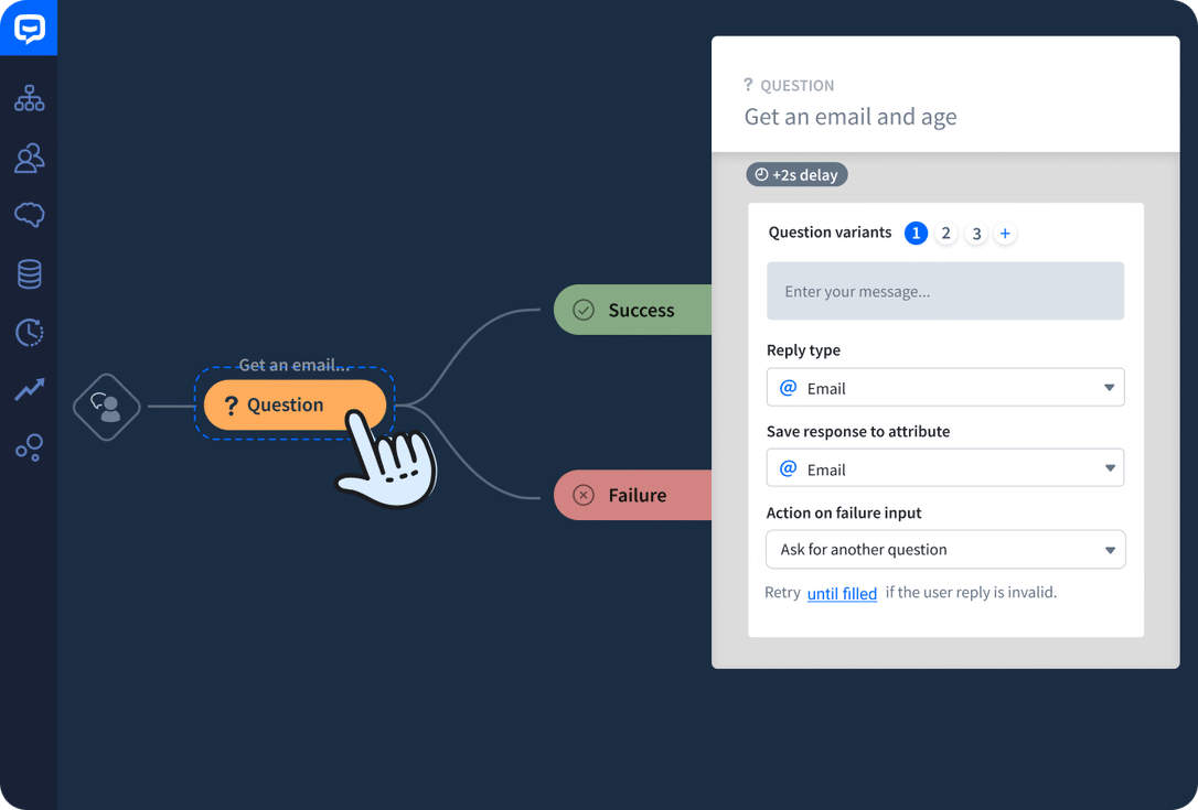 ChatBot Visual Builder - Build Chatbots Without Coding