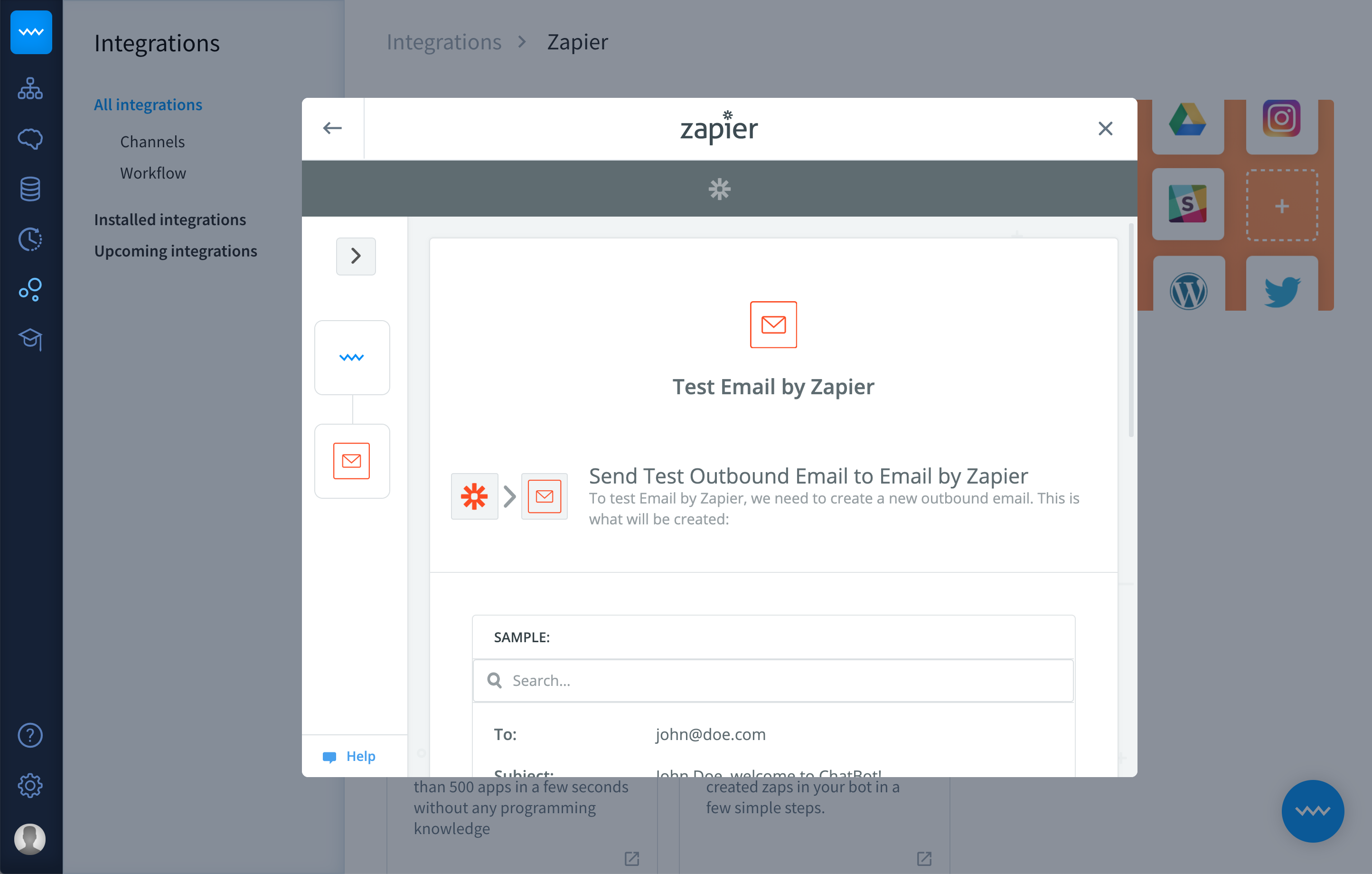 Automate Your Chatbot With Zapier